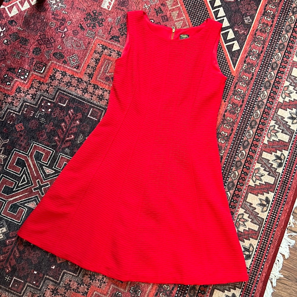 Red Taylor Dress